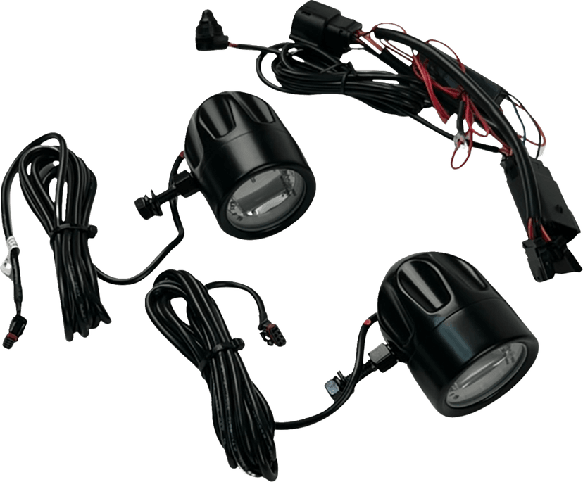 CUSTOM DYNAMICS 2040-3248 LED Fog Light - Halo - Black — image 1 of 4