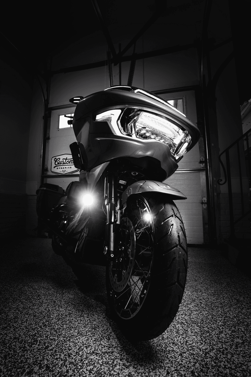 CUSTOM DYNAMICS 2040-3248 LED Fog Light - Halo - Black — image 3 of 4