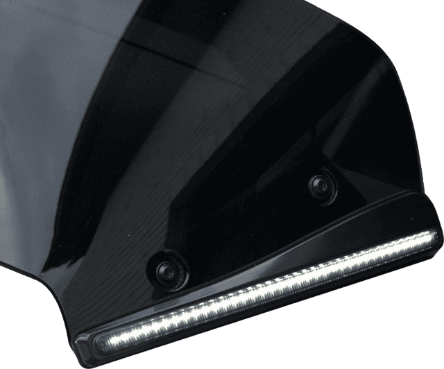 CUSTOM DYNAMICS 2040-3308 Windshield Trim - LED - Turn Signal - Black - Smoke Lens — image 2 of 5