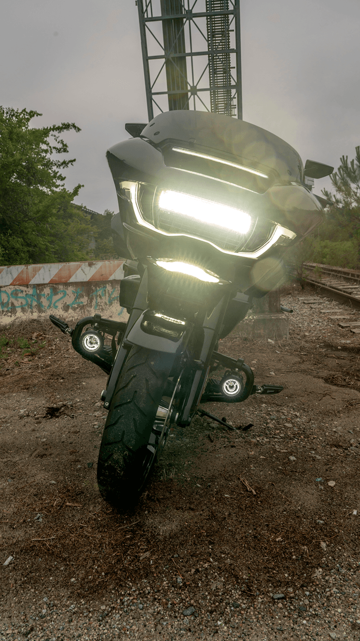 CIRO 2040-3418 Fairing Vent Lights - Running/Turn Signals - Road Glide — image 4 of 4