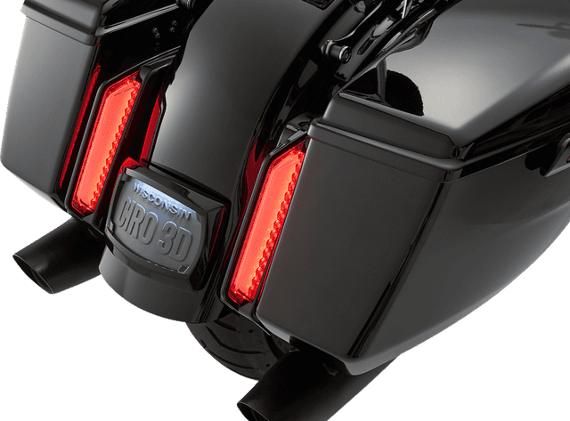 CIRO 2040-3482 Filler Panel Tail Lights - Smoke Lens - Black — image 3 of 4