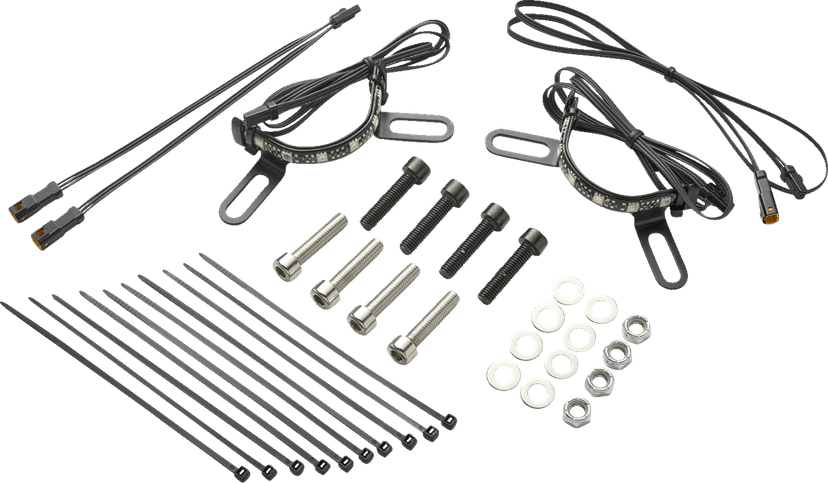 CIRO 2040-3491 Shock & Awe EVOLVED™ Lighting Kit - Fork Mount - Indian