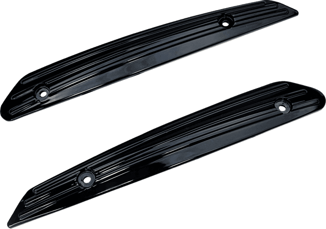 CUSTOM DYNAMICS 2040-3508 Windshield Trim - Blackout - '15-'25 FLTR