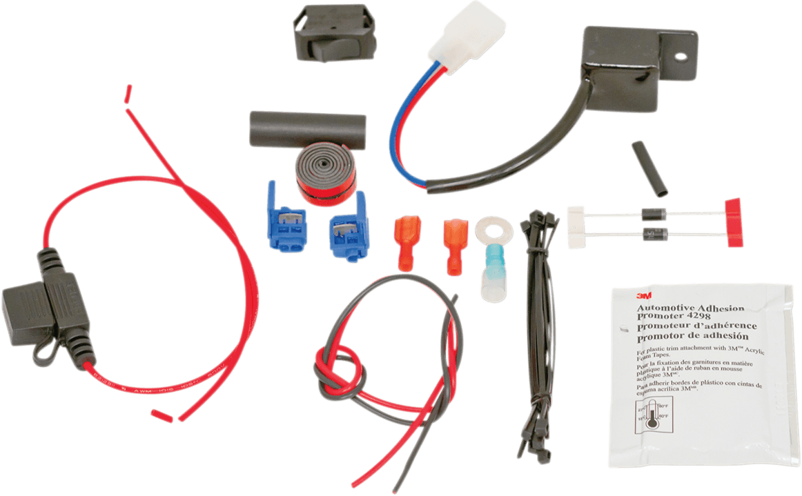 CUSTOM DYNAMICS 2050-0118 Rocker Switch - 4-Way Hazard Module Kit