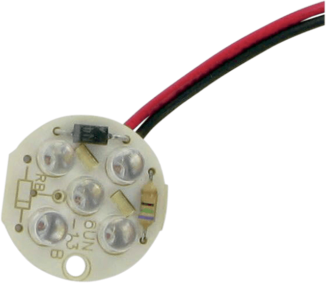 DRAG SPECIALTIES 2060-0170 Red LED for Chrome Marker Lights