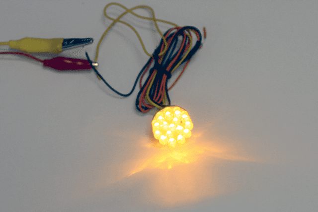 CUSTOM DYNAMICS 2060-0256 1" Universal LED Cluster - Amber