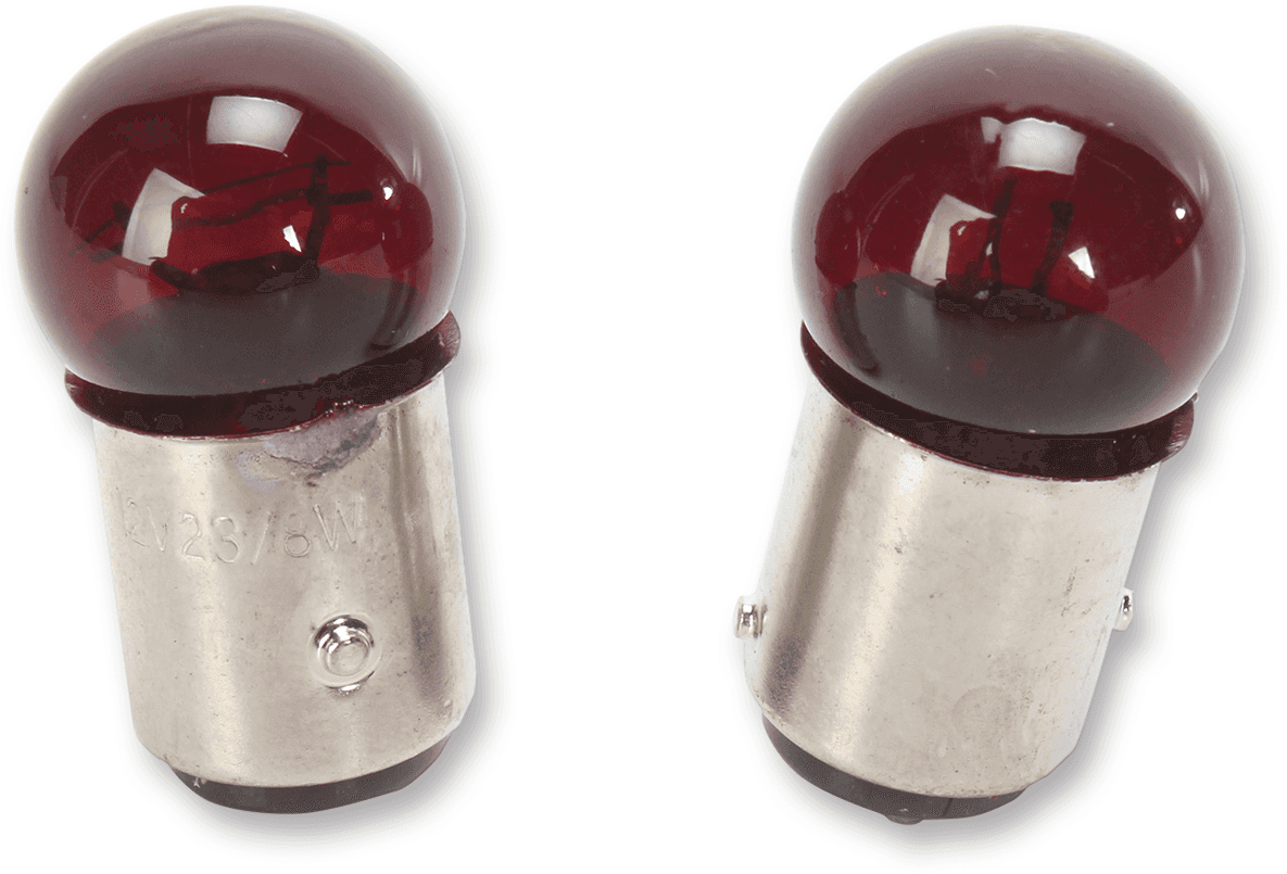 DRAG SPECIALTIES 2060-0332 Globe Bulb - Red