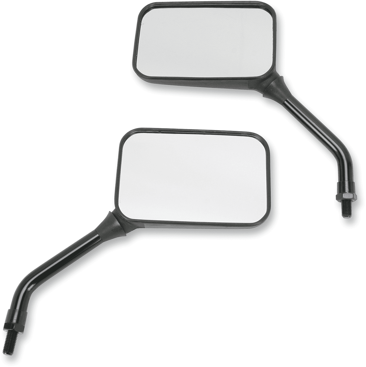 EMGO 2078203 Mirrors - True Vision - Side View - Rectangle - Short - Left/Right - Pair