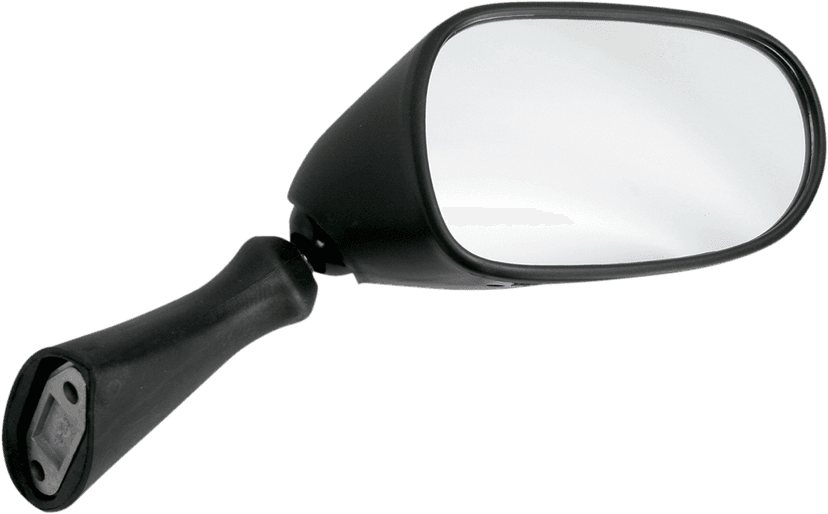 EMGO 20-78231 Mirror - Side View - Oval - Black - Right — image 1 of 2