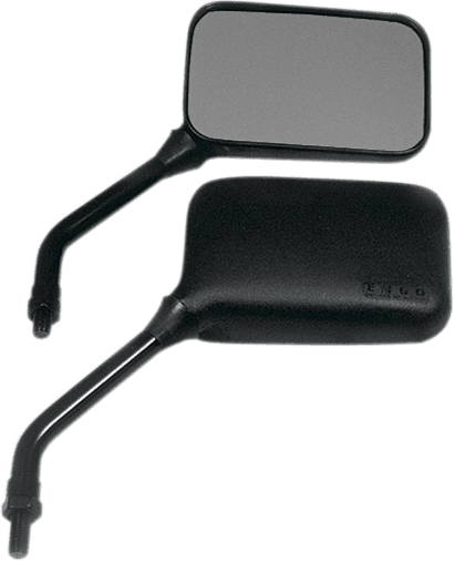 EMGO 2078253 Mirror - GP Deluxe - Side View - Short - Rectangle - Black