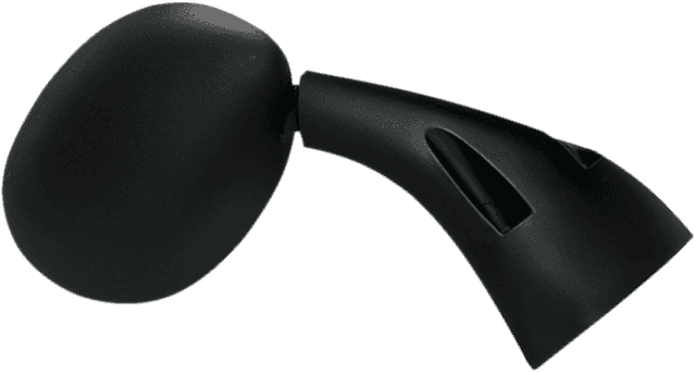 EMGO 2078271 Mirror - Side View - Round - Black - Right