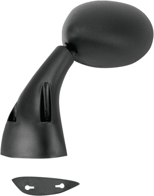 EMGO 2078272 Mirror - Side View - Round - Black - Left — image 2 of 2