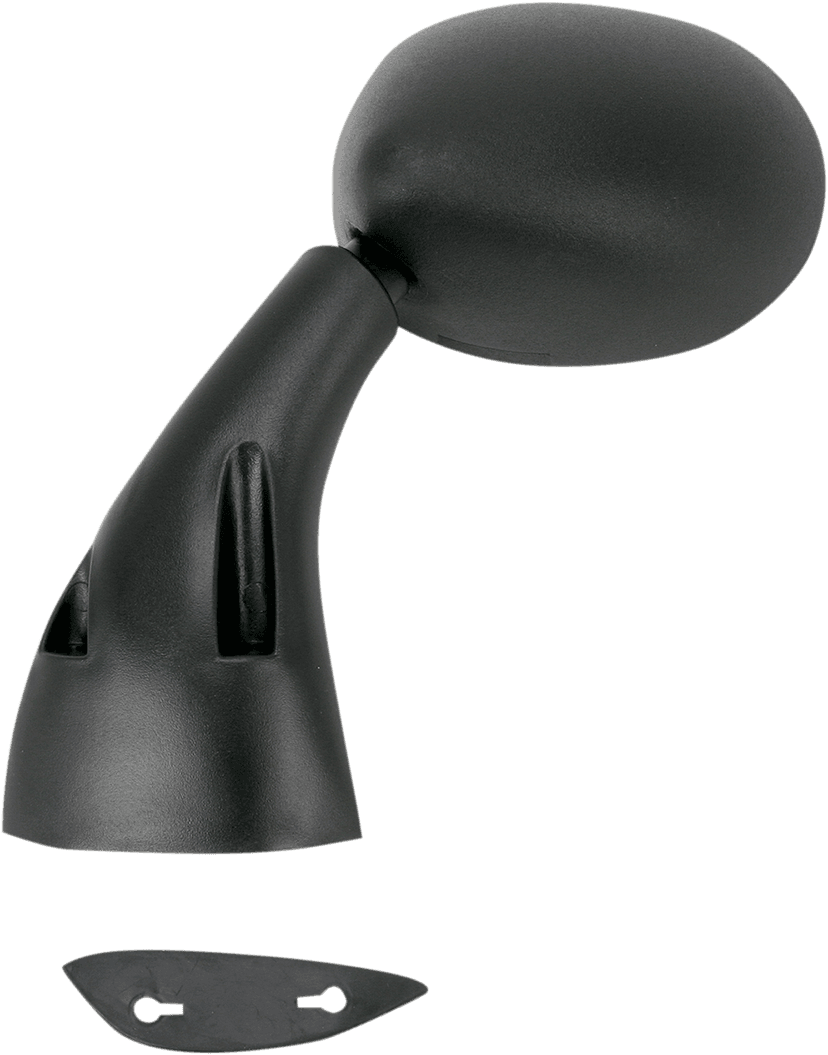 EMGO 2078272 Mirror - Side View - Round - Black - Left — image 2 of 2