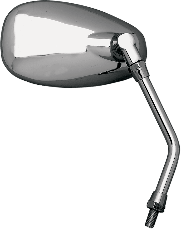 EMGO 2086831 Mirror - Side View - Oval - Chrome - Right