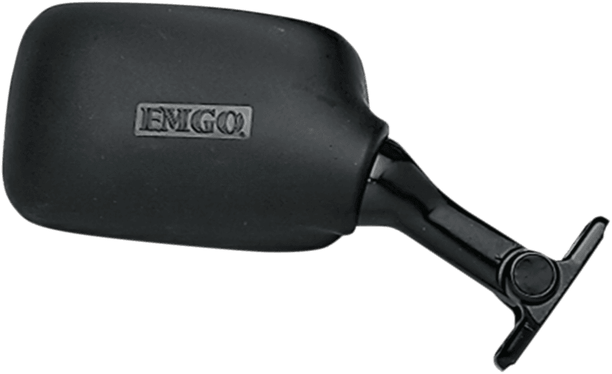 EMGO 2086871 Mirror - Side View - Rectangle - Black - Right