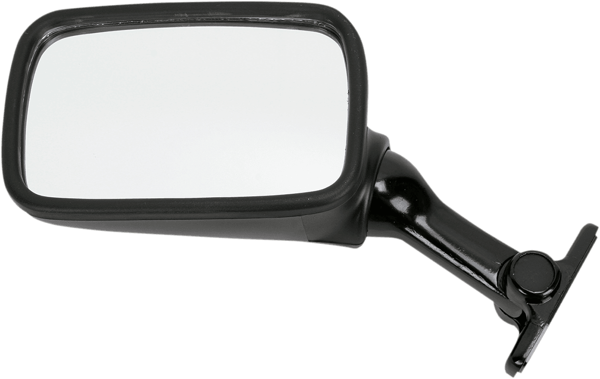 EMGO 2086872 Mirror - Side View - Rectangle - Black - Left
