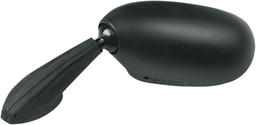 EMGO 20-86892 Mirror - Side View - Oval - Black - Left — image 1 of 2