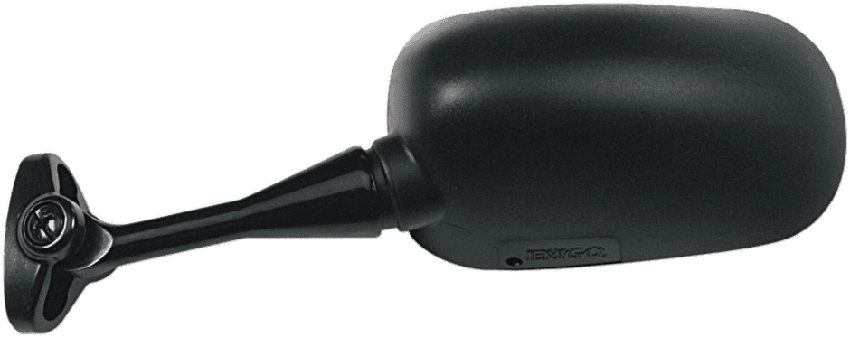 EMGO 20-87022 Mirror - Side View - Oval - Black - Left