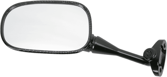EMGO 20-87024 Mirror - Side View - Carbon Fiber - Rectangle - Left - Honda — image 1 of 2