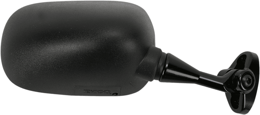 EMGO 20-87031 Mirror - Side View - Oval - Black - Right — image 2 of 2