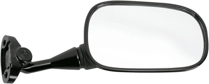 EMGO 20-87031 Mirror - Side View - Oval - Black - Right — image 1 of 2