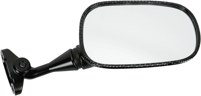 EMGO 20-87033 Mirror - Side View - Carbon Fiber - Rectangle - Right - Honda — image 1 of 2