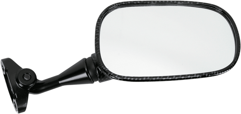 EMGO 20-87033 Mirror - Side View - Carbon Fiber - Rectangle - Right - Honda — image 1 of 2