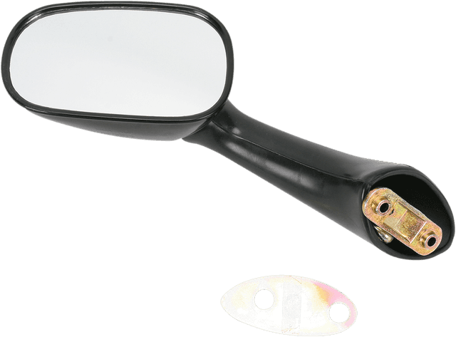 EMGO 2087042 Mirror - Side View - Oval - Black - Left — image 1 of 2