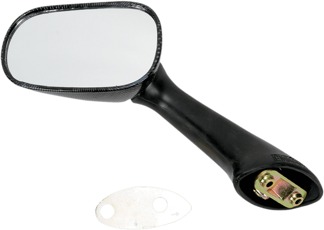 EMGO 2087072 Mirror - Side View - Carbon Fiber - Rectangle - Left - Honda — image 1 of 2