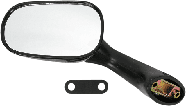 EMGO 2087082 Mirror - Side View - Oval - Black - Left — image 1 of 2