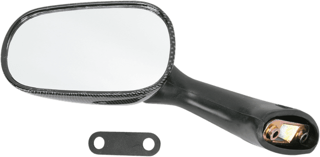 EMGO 2087092 Mirror - Side View - Carbon Fiber - Rectangle - Left - Honda — image 1 of 2