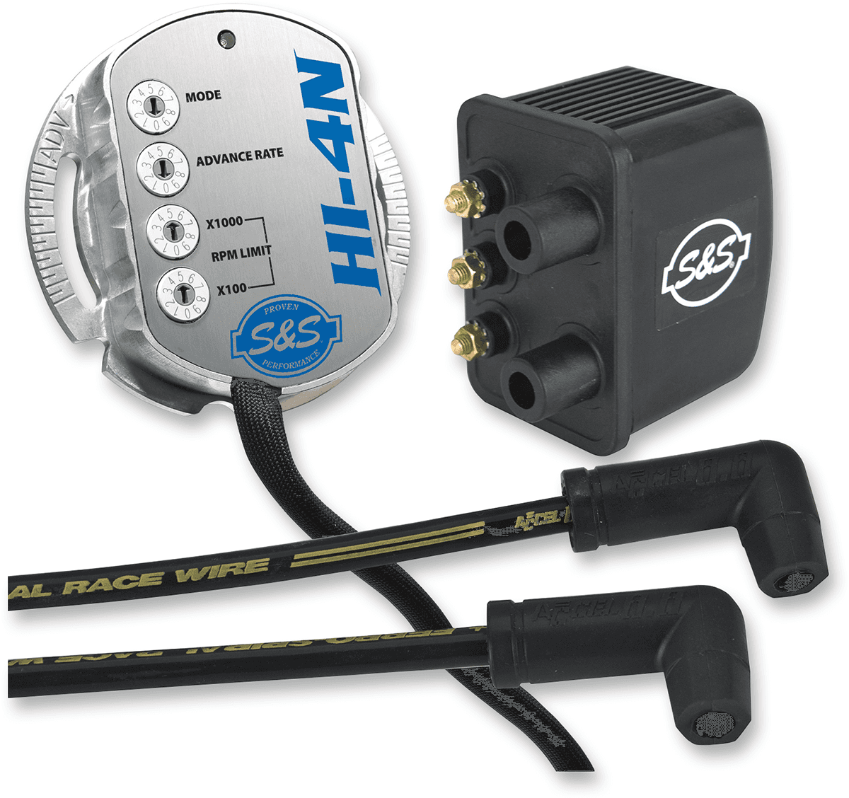 S&S CYCLE 2101-0346 HI-4N Ignition Module Kit - Harley-Davidson®