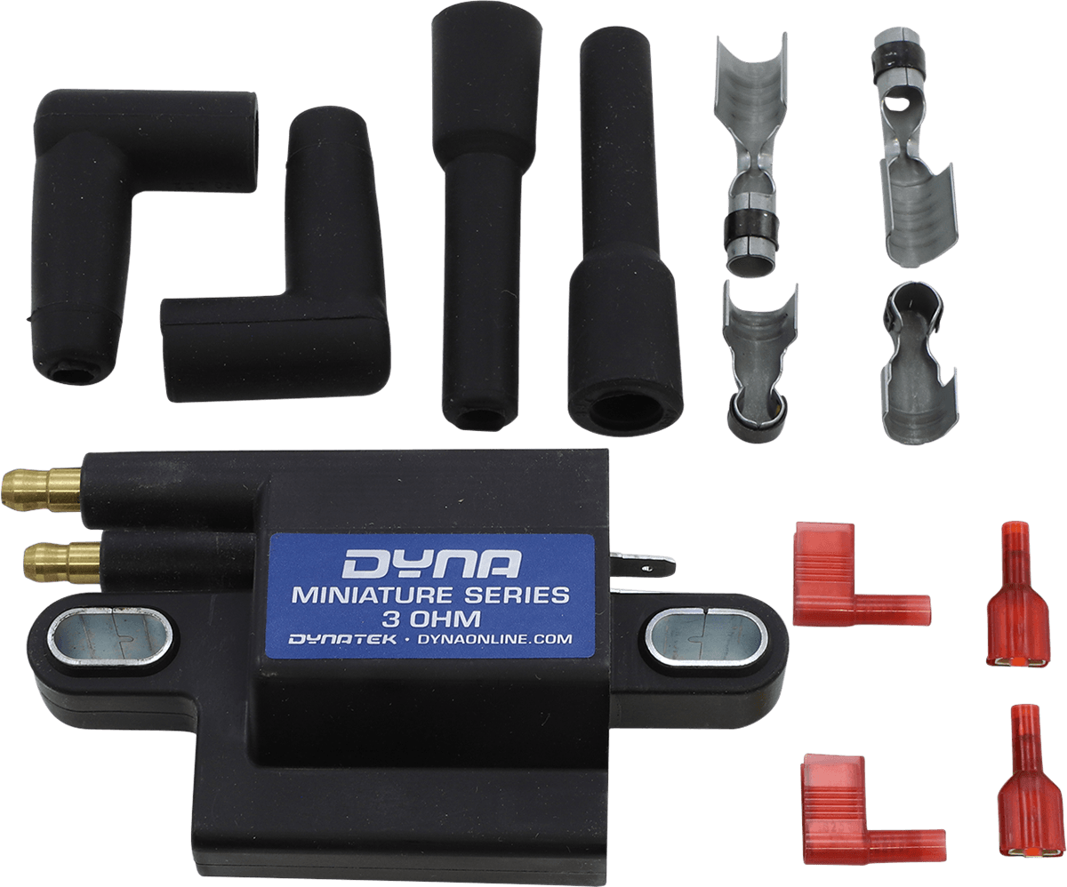 DYNATEK 2102-0003 Miniature Coils - Dual Tower - Single-Fire - Dual-Plug