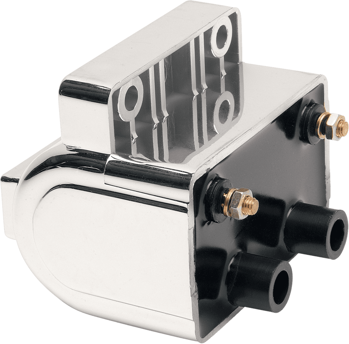 DRAG SPECIALTIES 2102-0219 Dual-Fire Ignition Coil - Chrome - Harley Davidson
