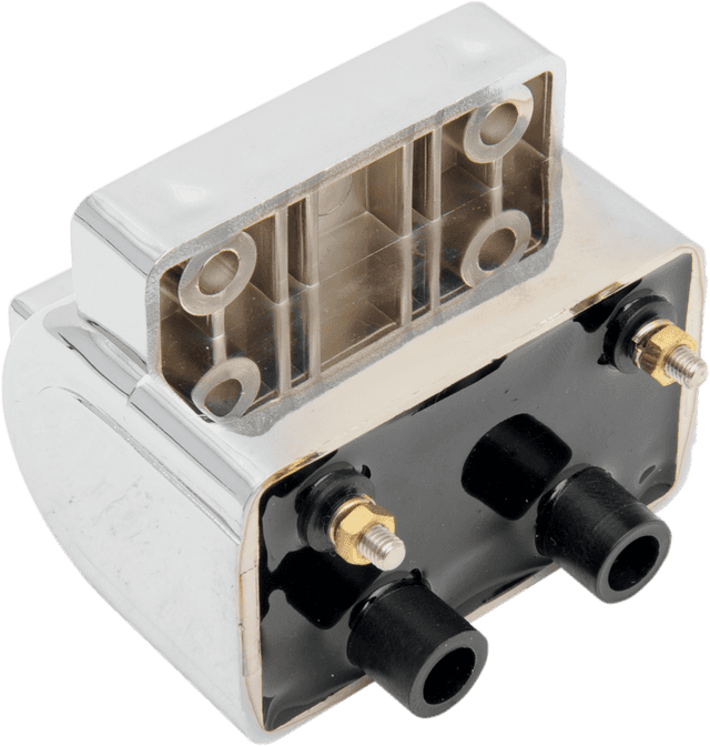 DRAG SPECIALTIES 2102-0220 Dual-Fire Ignition Coil - Chrome - Harley Davidson