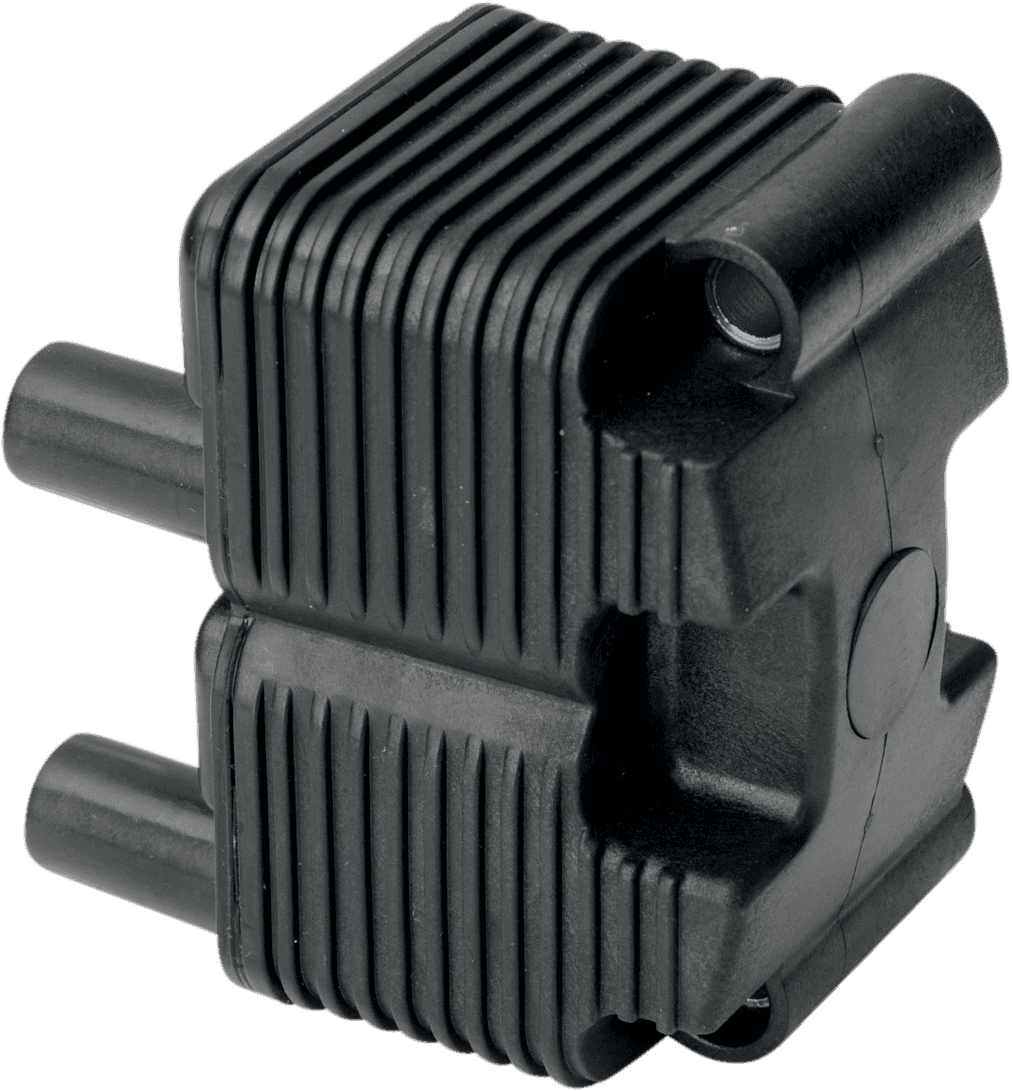DRAG SPECIALTIES 2102-0225 Ignition Coil - 6 V - Single-Fire - Black - Harley Davidson