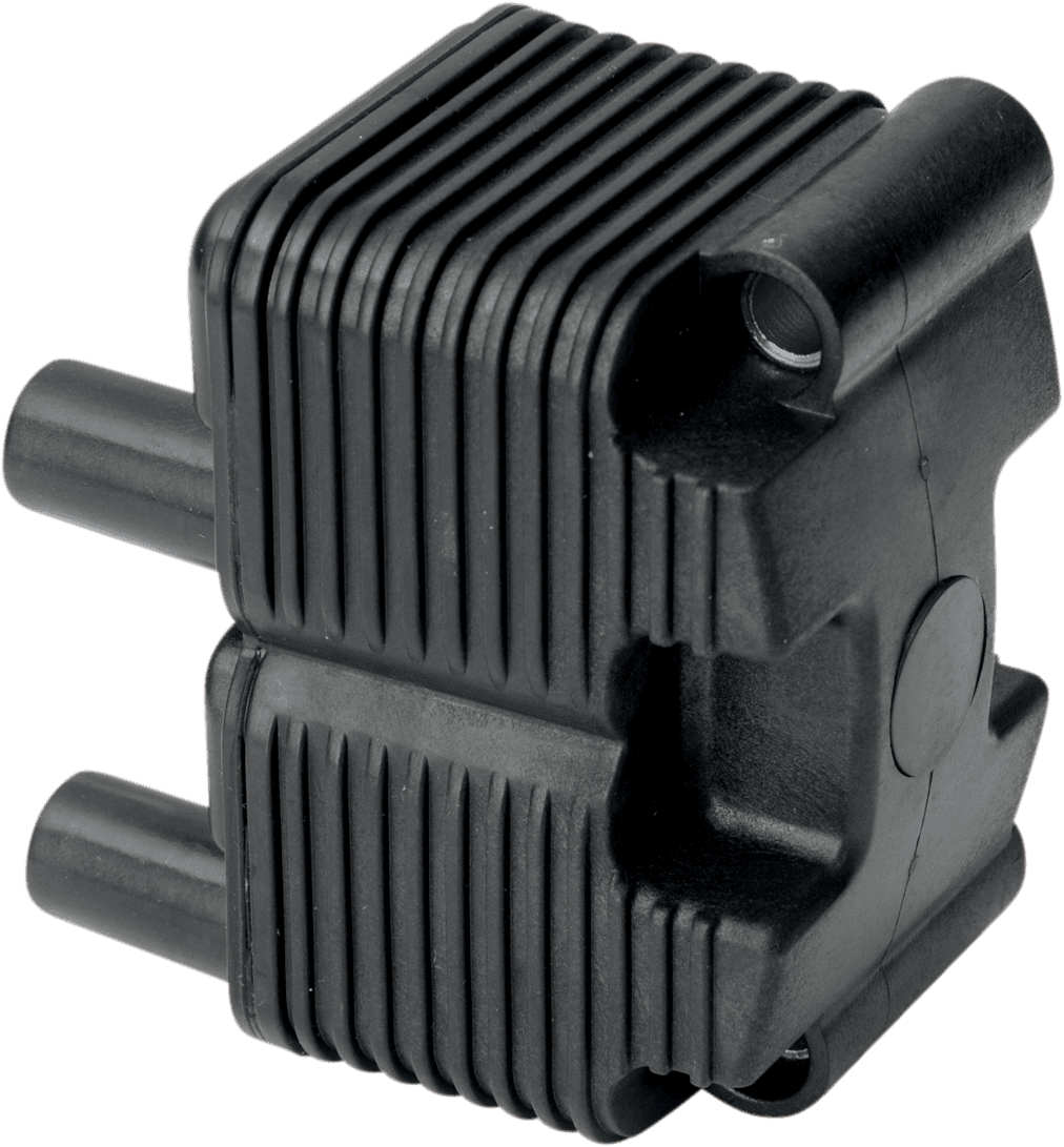 DRAG SPECIALTIES 2102-0225 Ignition Coil - 6 V - Single-Fire - Black - Harley Davidson