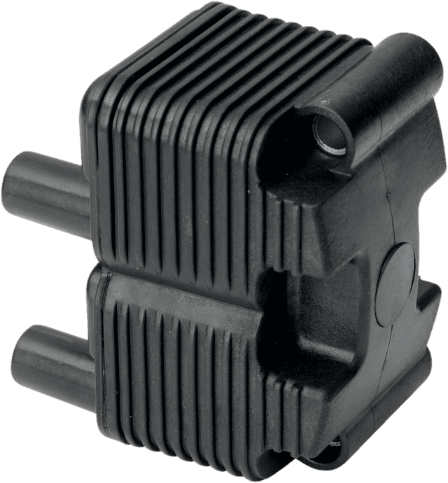 DRAG SPECIALTIES 2102-0225 Ignition Coil - 6 V - Single-Fire - Black - Harley Davidson