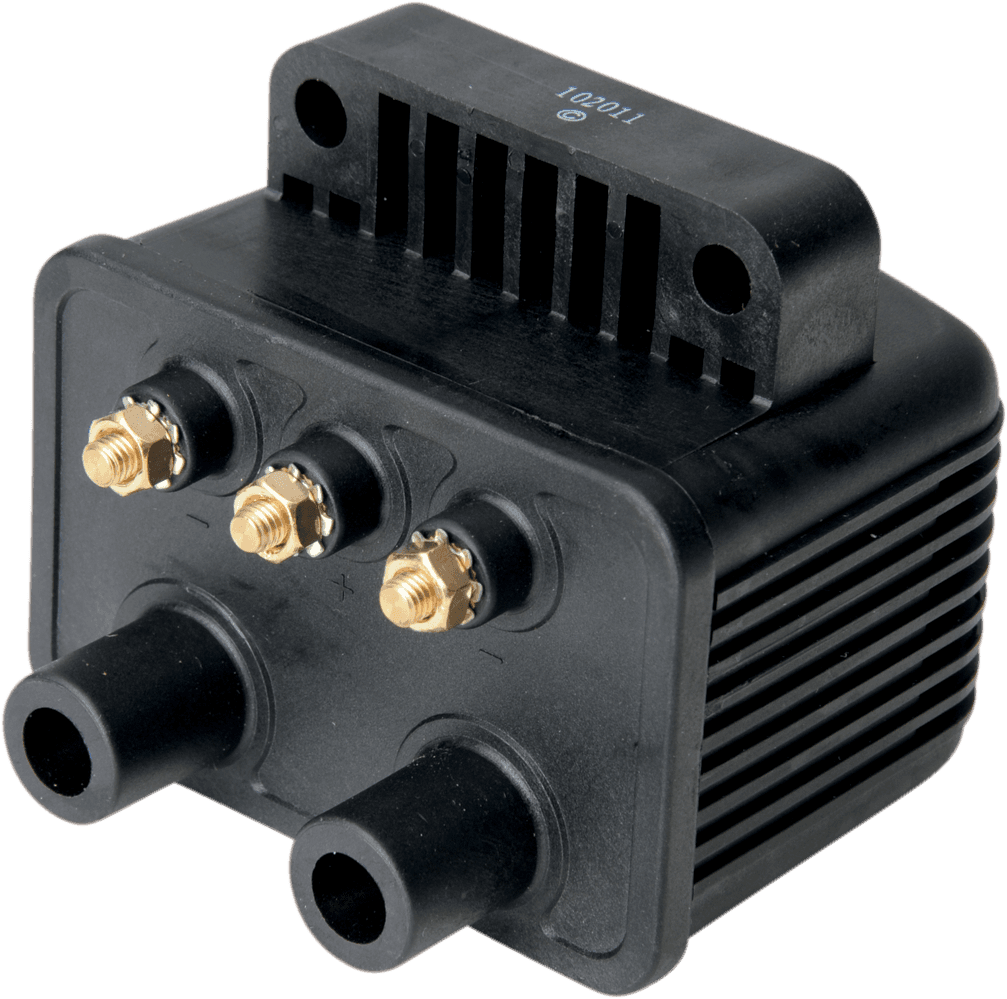 DRAG SPECIALTIES 2102-0226 Single-Fire Ignition Coil - Black - Harley-Davidson