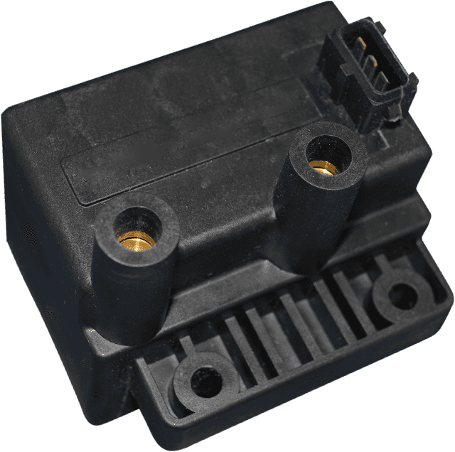DRAG SPECIALTIES 2102-0332 Dual-Fire Ignition Coil - 12 V - Black - Harley Davidson