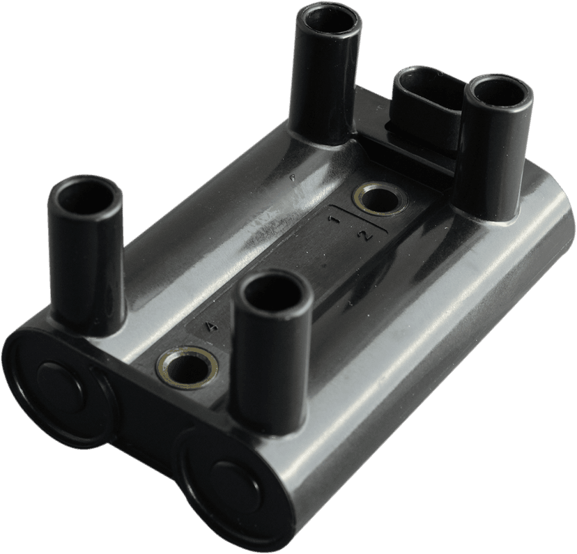 DRAG SPECIALTIES 2102-0397 Dual-Fire Ignition Coil - 12 V - Black - Harley Davidson — image 2 of 2