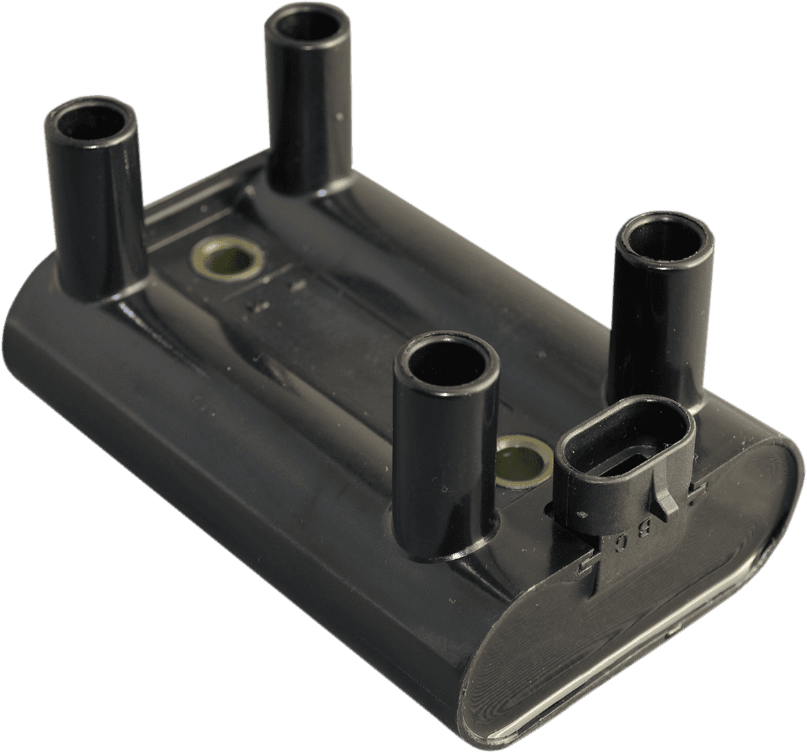 DRAG SPECIALTIES 2102-0397 Single-Fire Ignition Coil - 12 V - Black - Harley Davidson