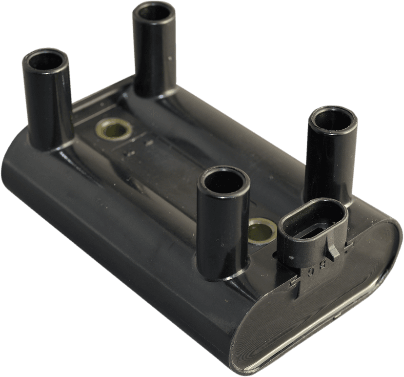 DRAG SPECIALTIES 2102-0397 Dual-Fire Ignition Coil - 12 V - Black - Harley Davidson — image 1 of 2
