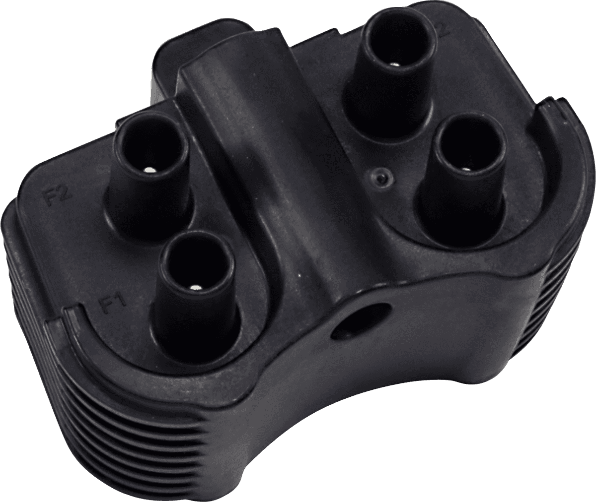 DRAG SPECIALTIES 2102-0416 Ignition Coil - 12 V - Dual-Fire - Black - Harley Davidson
