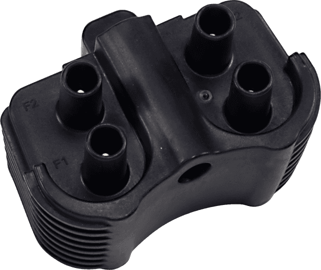 DRAG SPECIALTIES 2102-0416 Ignition Coil - 12 V - Dual-Fire - Black - Harley Davidson