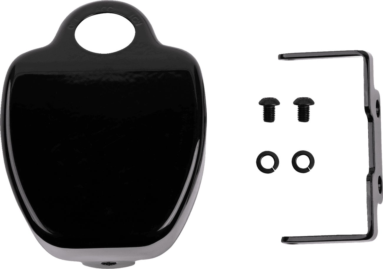 DRAG SPECIALTIES 2102-0450 Coil Cover - Black - Harley Davidson