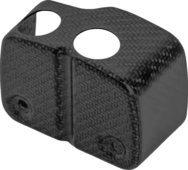 SADDLEMEN 2102-0504 Coil Cover - Carbon Fiber - Matte Black — image 1 of 2