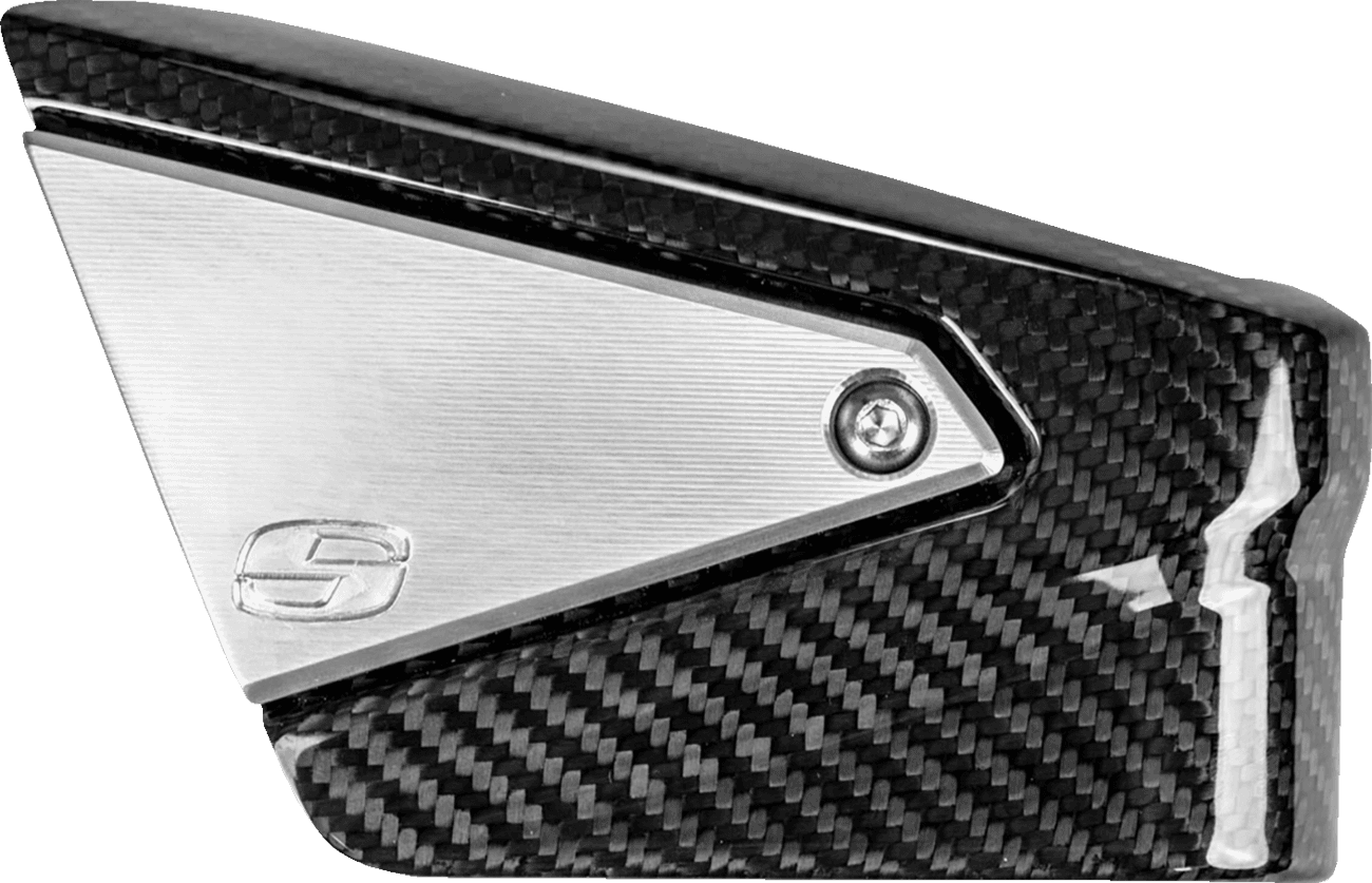 SADDLEMEN 2102-0507 Coil Cover - Carbon Fiber - High Gloss Black
