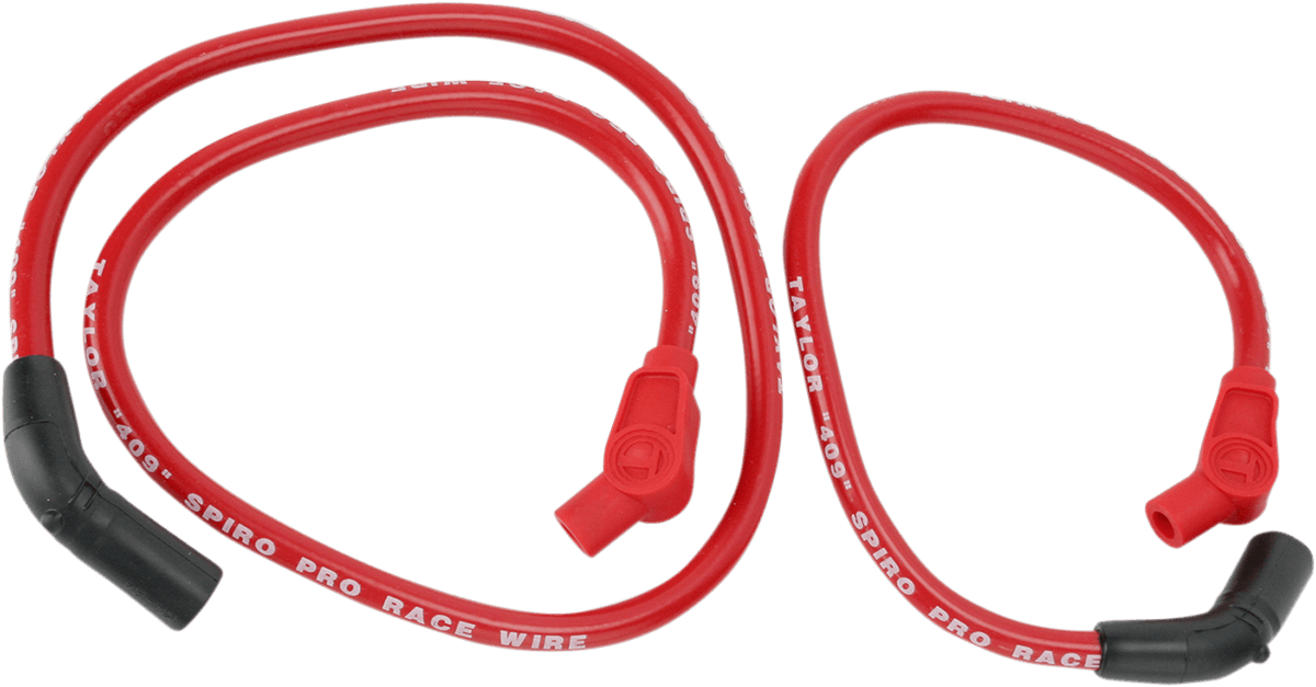 SUMAX 2104-0223 Spark Plug Wire - 10.4 mm - Red - '09-'16 FL