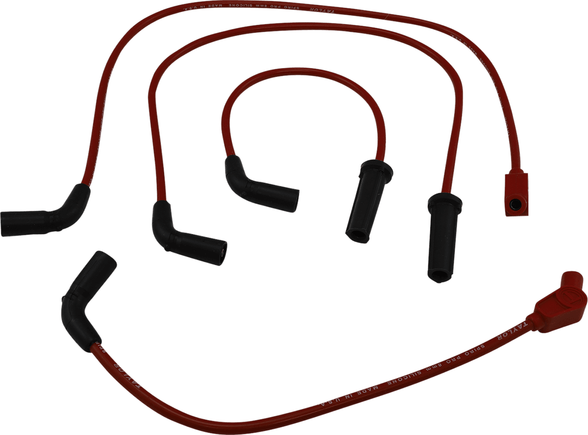 SUMAX 2104-0308 Spark Plug Wire - 8 mm - Red - FL